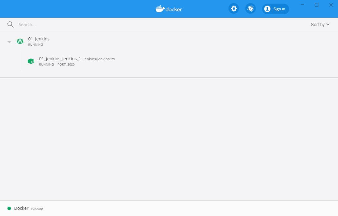 Jenkins Docker Desktop